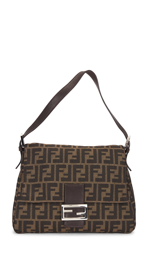 FWRD Renew Fendi Zucca Mama Forever Shoulder Bag