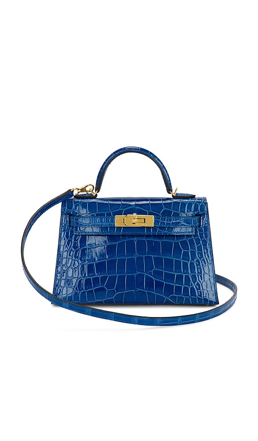 FWRD Renew Hermes Alligator Kelly 20 Handbag