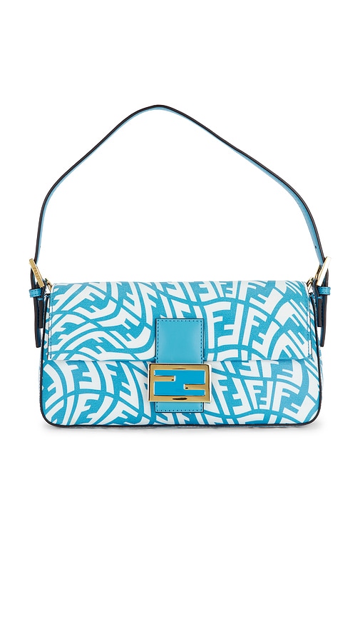 FWRD Renew Fendi X Sarah Coleman FF Vertigo Baguette 1997 Shoulder Bag