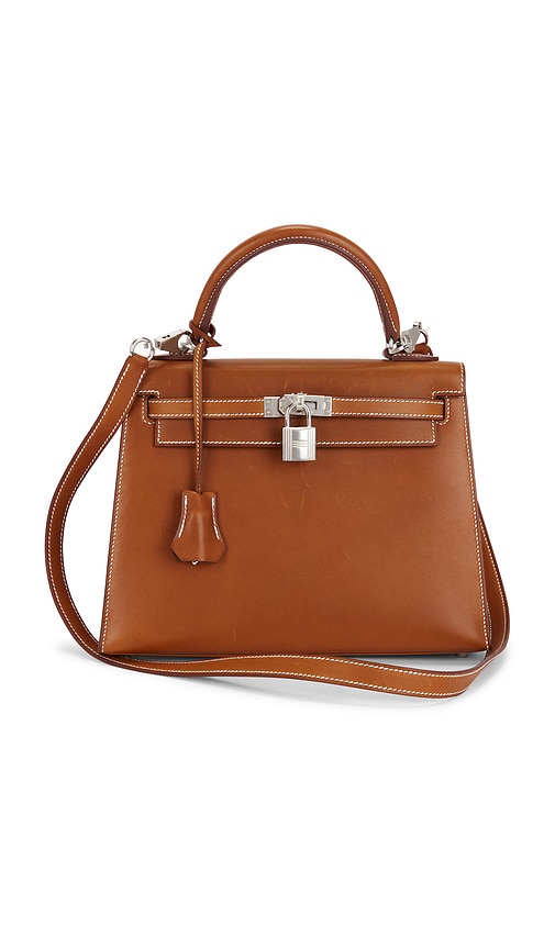 HERMÈS Hermes Barenia Kelly 25 Handbag