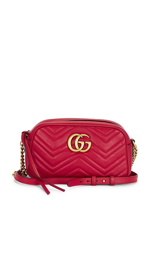 FWRD Renew Gucci Mini GG Marmont Shoulder Bag