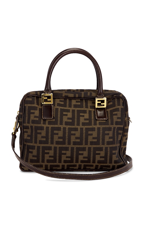 FWRD Renew Fendi Zucca Handbag