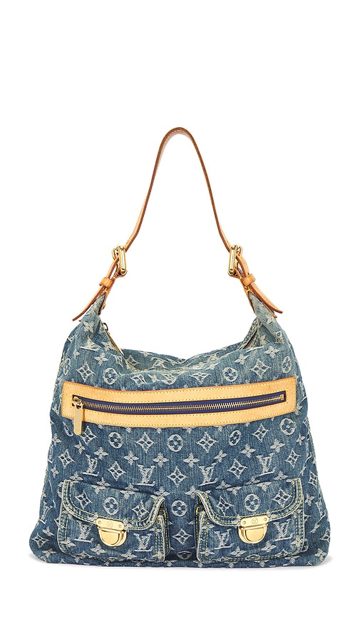 louis vuitton Louis Vuitton Monogram Denim Baggy GM Shoulder Bag