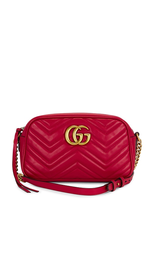 FWRD Renew Gucci Mini GG Marmont Shoulder Bag
