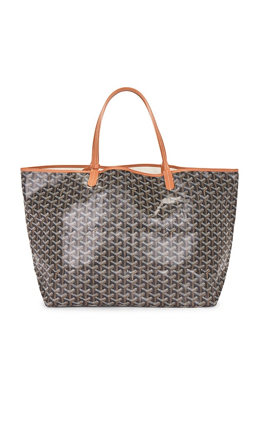 FWRD Renew Goyard Saint Louis GM Tote Bag in Black