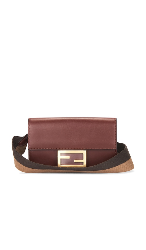 FWRD Renew Fendi Selleria Baguette Shoulder Bag