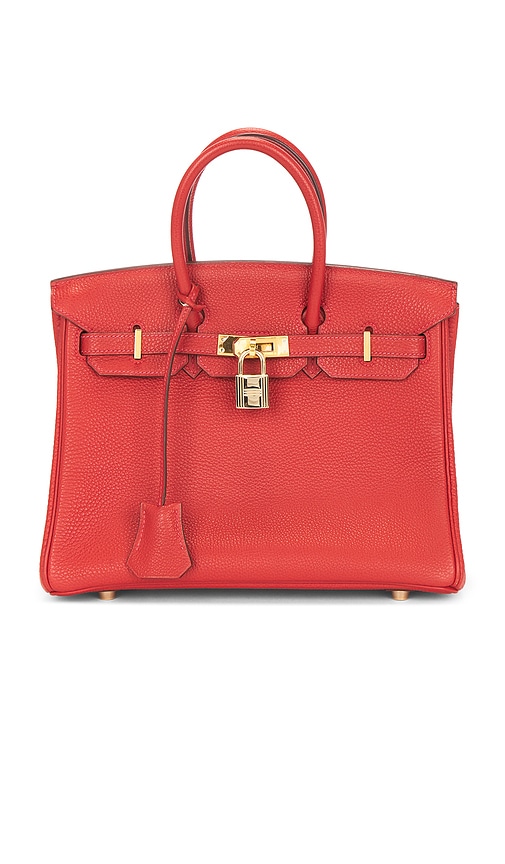 FWRD Renew Hermes Togo Birkin 25 Retourne Handbag