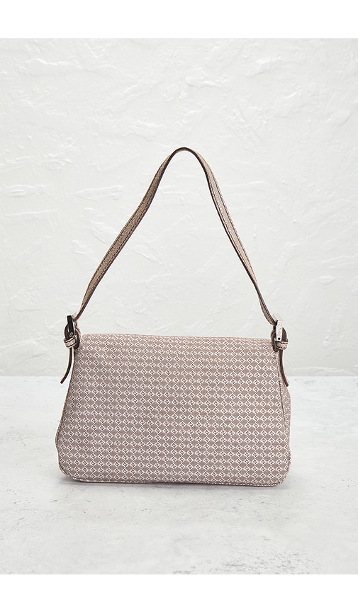  Fwrd Renew Umhängetasche Fendi In Metallic Silver. 