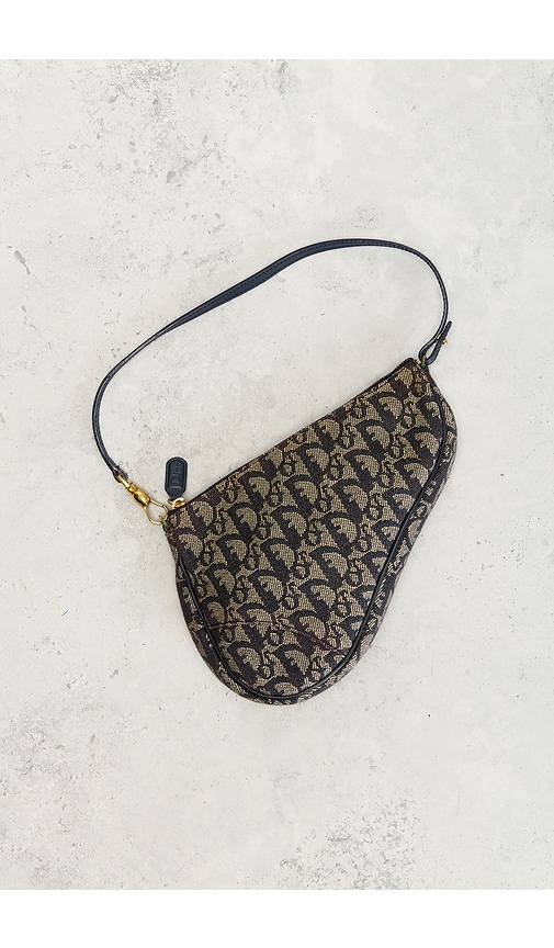 dior Dior Diorissimo Saddle Pochette Shoulder Bag | Thumbnail 11 dior Dior Diorissimo Saddle Pochette Shoulder Bag | Thumbnail 11