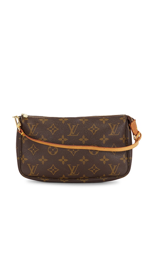 Fwrd Renew Louis Vuitton Monogram Pochette Accessoires Shoulder Bag In Brown
