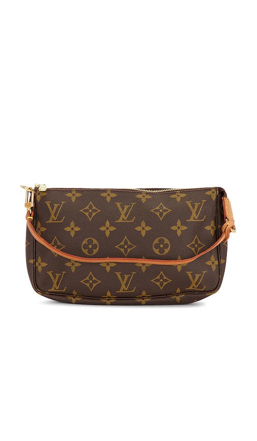 Fwrd Renew Louis Vuitton Monogram Pochette Accessoires Shoulder Bag In Brown