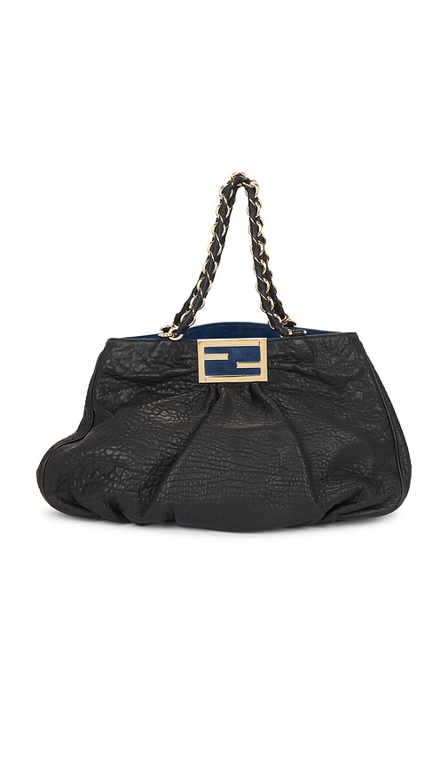 FWRD Renew Fendi Mia Tote Bag in Black