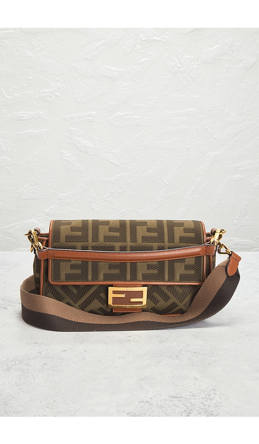 FWRD Renew Fendi Zucca Baguette NM Shoulder Bag | Thumbnail 2 FWRD Renew Fendi Zucca Baguette NM Shoulder Bag | Thumbnail 2