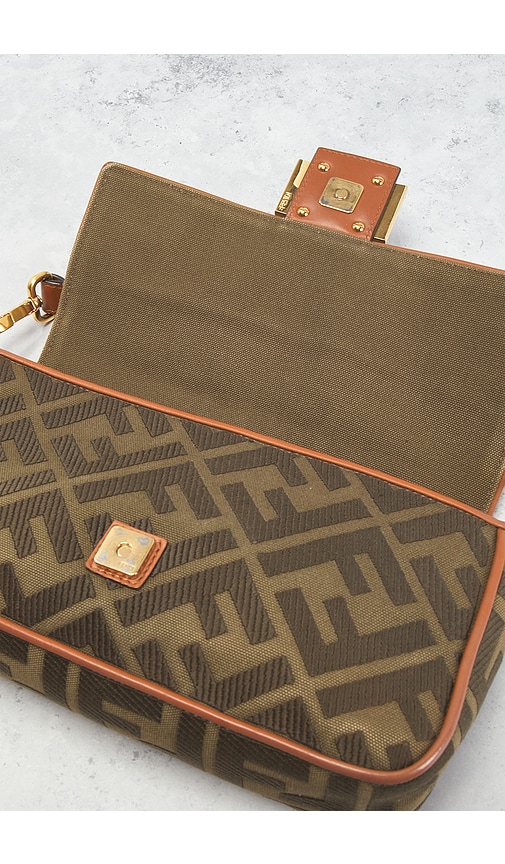 FWRD Renew Fendi Zucca Baguette NM Shoulder Bag | Thumbnail 7 FWRD Renew Fendi Zucca Baguette NM Shoulder Bag | Thumbnail 7