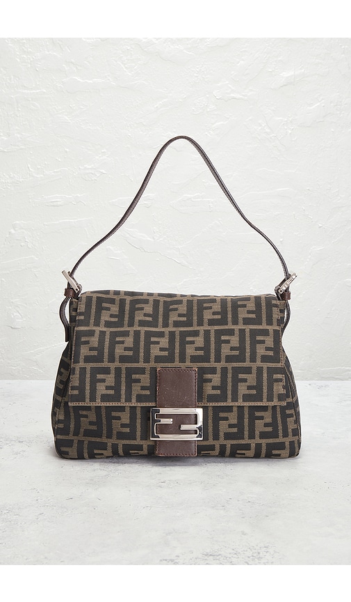 FWRD Renew Fendi Zucca Mama Forever Baguette Shoulder Bag | Thumbnail 2 FWRD Renew Fendi Zucca Mama Forever Baguette Shoulder Bag | Thumbnail 2