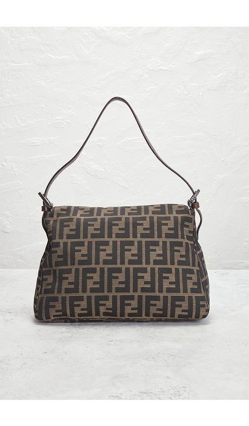 FWRD Renew Fendi Zucca Mama Forever Baguette Shoulder Bag | Thumbnail 3 FWRD Renew Fendi Zucca Mama Forever Baguette Shoulder Bag | Thumbnail 3