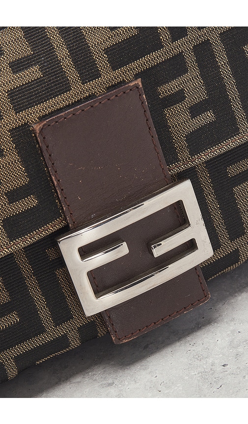 FWRD Renew Fendi Zucca Mama Forever Baguette Shoulder Bag | Thumbnail 5 FWRD Renew Fendi Zucca Mama Forever Baguette Shoulder Bag | Thumbnail 5