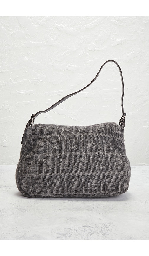 FWRD Renew Fendi Zucca Mama Forever Baguette Shoulder Bag | Thumbnail 3 FWRD Renew Fendi Zucca Mama Forever Baguette Shoulder Bag | Thumbnail 3