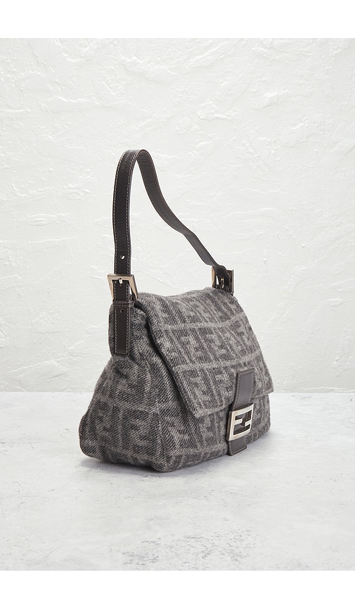 FWRD Renew Fendi Zucca Mama Forever Baguette Shoulder Bag | Thumbnail 4 FWRD Renew Fendi Zucca Mama Forever Baguette Shoulder Bag | Thumbnail 4