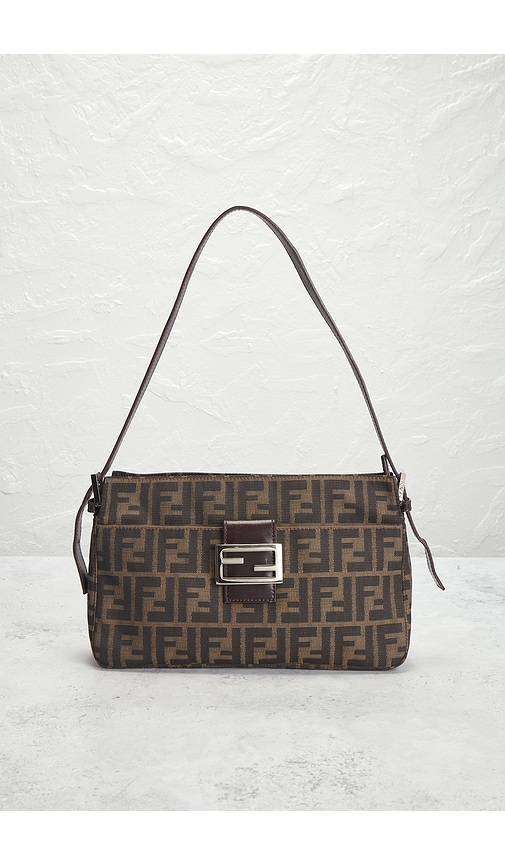 FWRD Renew Fendi Zucca Shoulder Bag | Thumbnail 2 FWRD Renew Fendi Zucca Shoulder Bag | Thumbnail 2