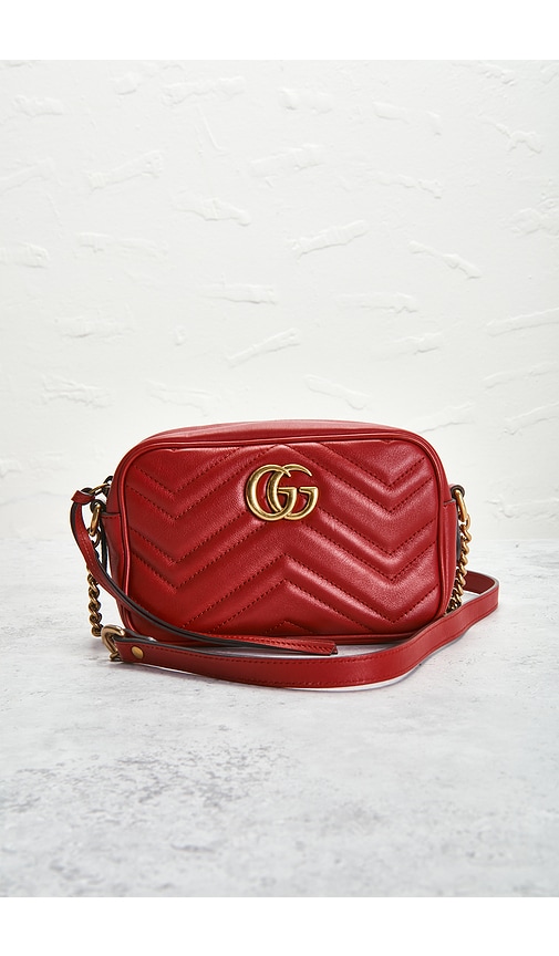 FWRD Renew Gucci Mini GG Marmont Shoulder Bag | Thumbnail 10 FWRD Renew Gucci Mini GG Marmont Shoulder Bag | Thumbnail 10