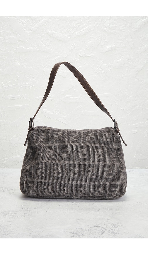 FWRD Renew Fendi Zucca Mama Forever Baguette Shoulder Bag | Thumbnail 3 FWRD Renew Fendi Zucca Mama Forever Baguette Shoulder Bag | Thumbnail 3