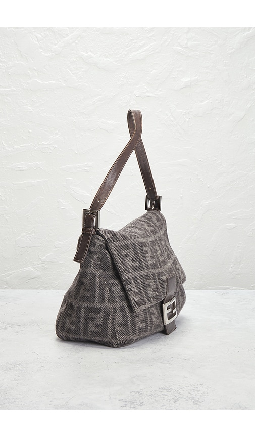 FWRD Renew Fendi Zucca Mama Forever Baguette Shoulder Bag | Thumbnail 4 FWRD Renew Fendi Zucca Mama Forever Baguette Shoulder Bag | Thumbnail 4