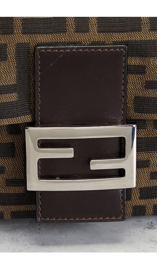 FWRD Renew Fendi Zucca Mama Forever Baguette Shoulder Bag | Thumbnail 6 FWRD Renew Fendi Zucca Mama Forever Baguette Shoulder Bag | Thumbnail 6