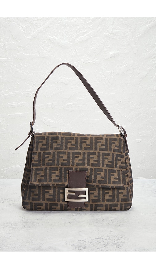 FWRD Renew Fendi Zucca Mama Forever Baguette Shoulder Bag | Thumbnail 2 FWRD Renew Fendi Zucca Mama Forever Baguette Shoulder Bag | Thumbnail 2