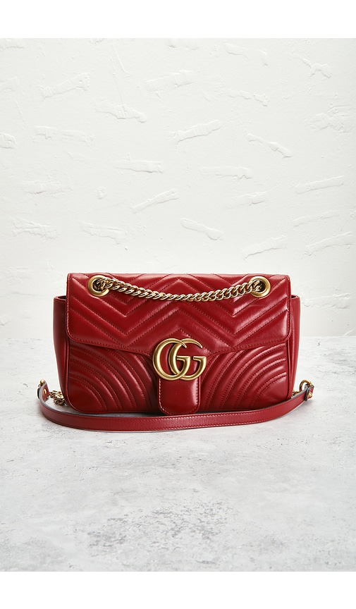 FWRD Renew Gucci GG Marmont Shoulder Bag | Thumbnail 10