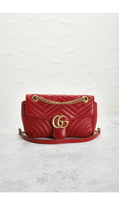 FWRD Renew Gucci GG Marmont Shoulder Bag | Thumbnail 10