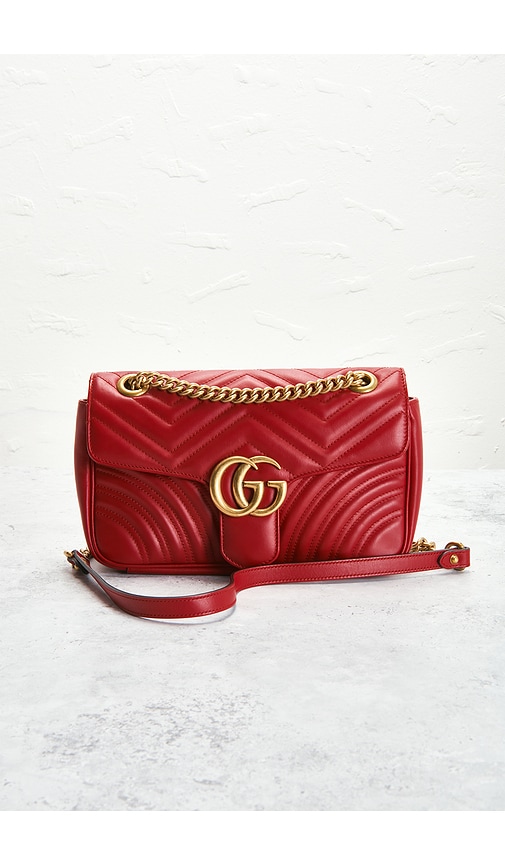 FWRD Renew Gucci GG Marmont Shoulder Bag | Thumbnail 10