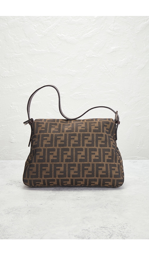 FWRD Renew Fendi Zucca Mama Forever Baguette Shoulder Bag | Thumbnail 3 FWRD Renew Fendi Zucca Mama Forever Baguette Shoulder Bag | Thumbnail 3