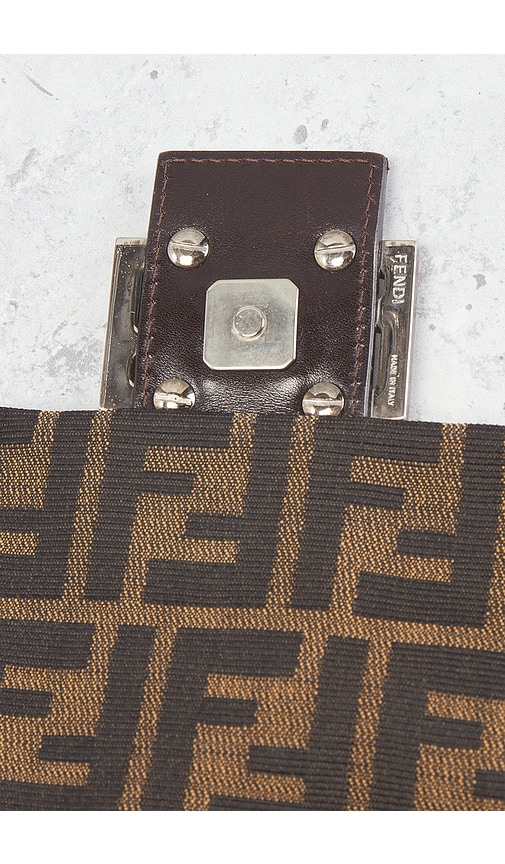FWRD Renew Fendi Zucca Mama Forever Baguette Shoulder Bag | Thumbnail 7 FWRD Renew Fendi Zucca Mama Forever Baguette Shoulder Bag | Thumbnail 7