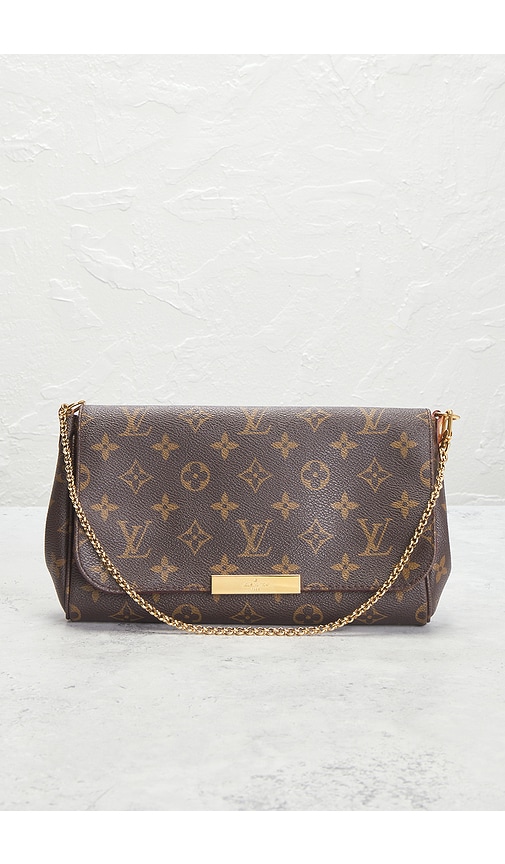 FWRD Renew Louis Vuitton Monogram Favorite MM Shoulder Bag | Thumbnail 12 FWRD Renew Louis Vuitton Monogram Favorite MM Shoulder Bag | Thumbnail 12
