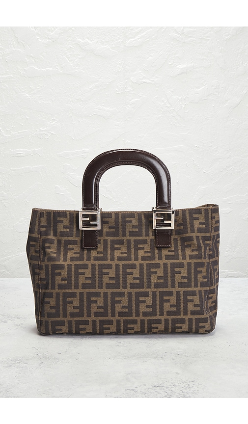 FWRD Renew Fendi Zucca Handbag | Thumbnail 3 FWRD Renew Fendi Zucca Handbag | Thumbnail 3