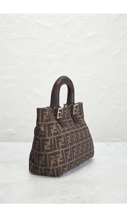 FWRD Renew Fendi Zucca Handbag | Thumbnail 4 FWRD Renew Fendi Zucca Handbag | Thumbnail 4