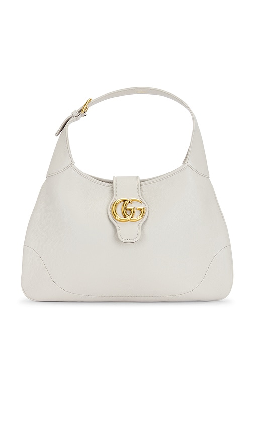 FWRD Renew Gucci Aphrodite Shoulder Bag in White