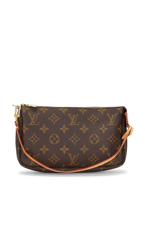 Fwrd Renew Louis Vuitton Monogram Pochette Accessoires Shoulder Bag In Brown