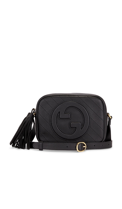 FWRD Renew Gucci Blondie Shoulder Bag in Black