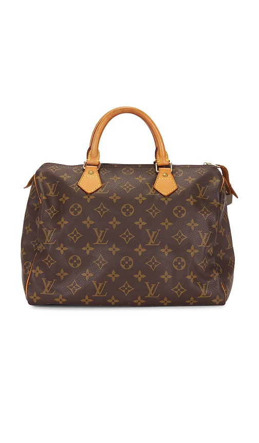 FWRD Renew Louis Vuitton Monogram Speedy 30 Handbag in Brown.