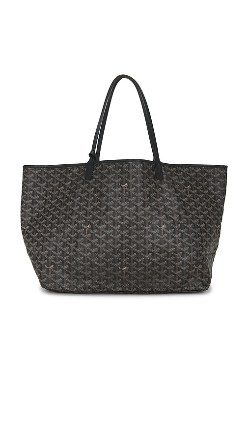 Fwrd Renew Goyard Saint Louis Gm Tote Bag In Black