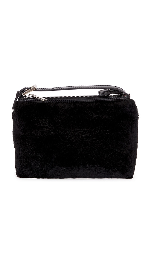 FWRD Renew Fendi Fur Vanity Handbag in Black