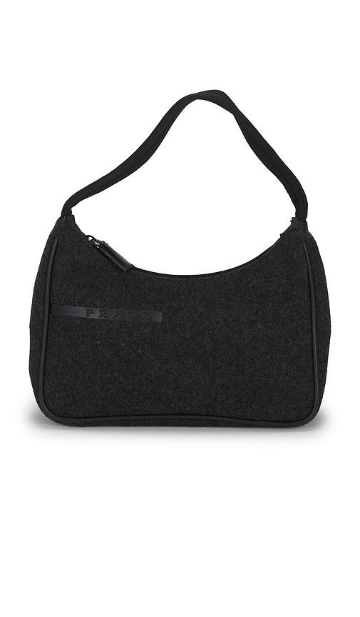 Fwrd Renew Prada Sport Hobo Bag In Black