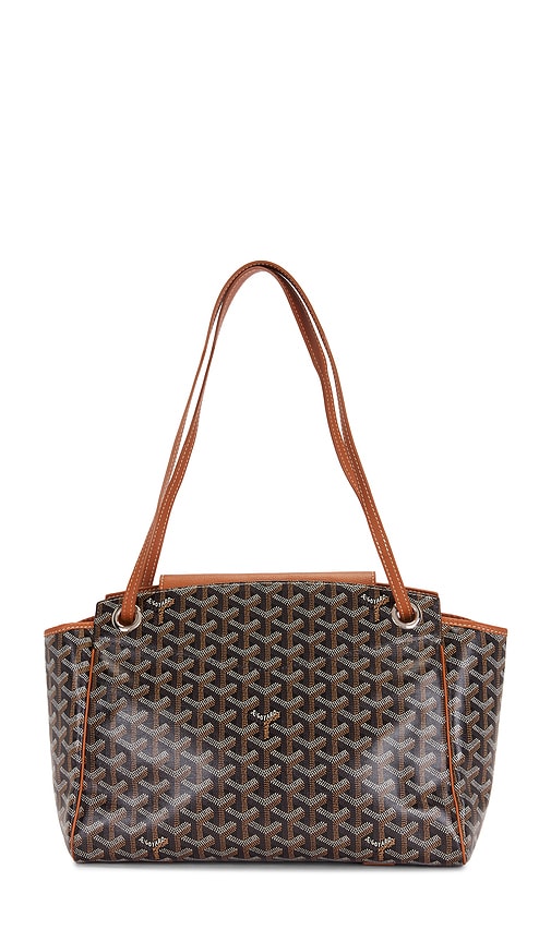 Fwrd Renew Goyard Rouette Pm Shoulder Bag In Black