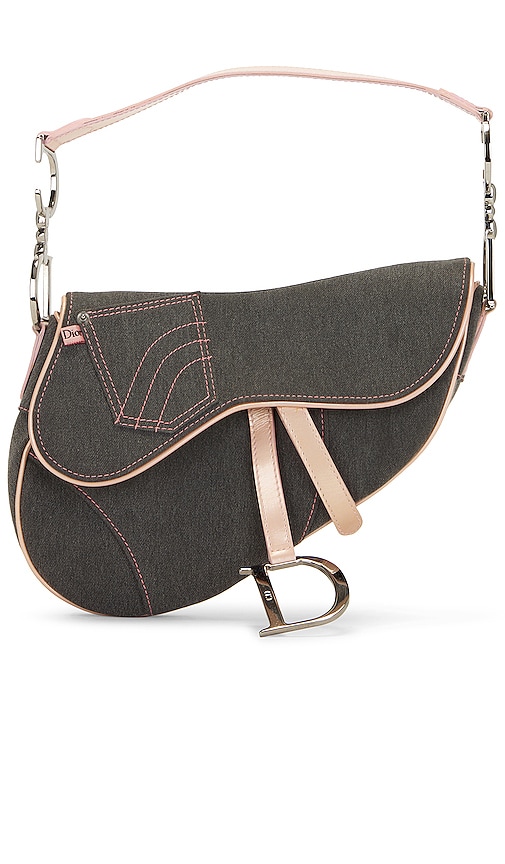 NEW Christian Dior Monogram Trotter Logo Rasta Saddle Fanny Belt Bag DUSTBAG