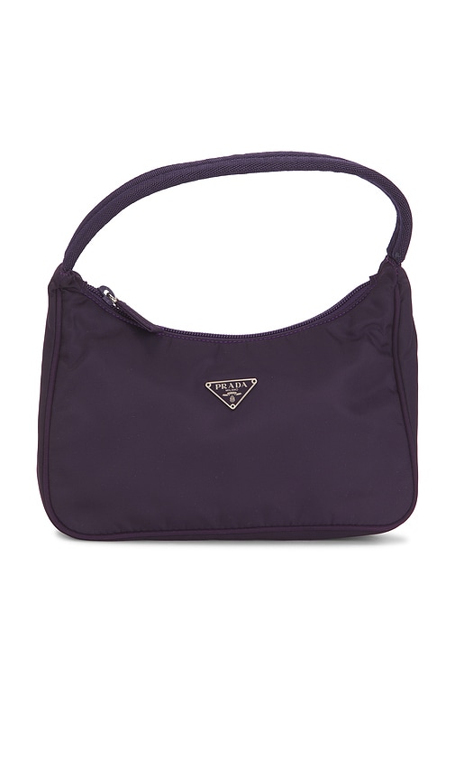 Fwrd Renew Prada Tessuto Sport Hobo Bag In Black
