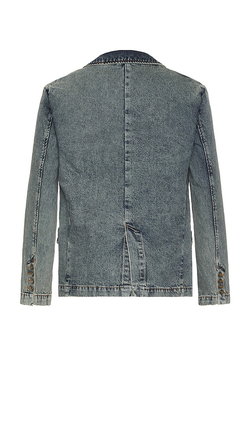 Flâneur Denim Blazer New Indigo In New Indigo