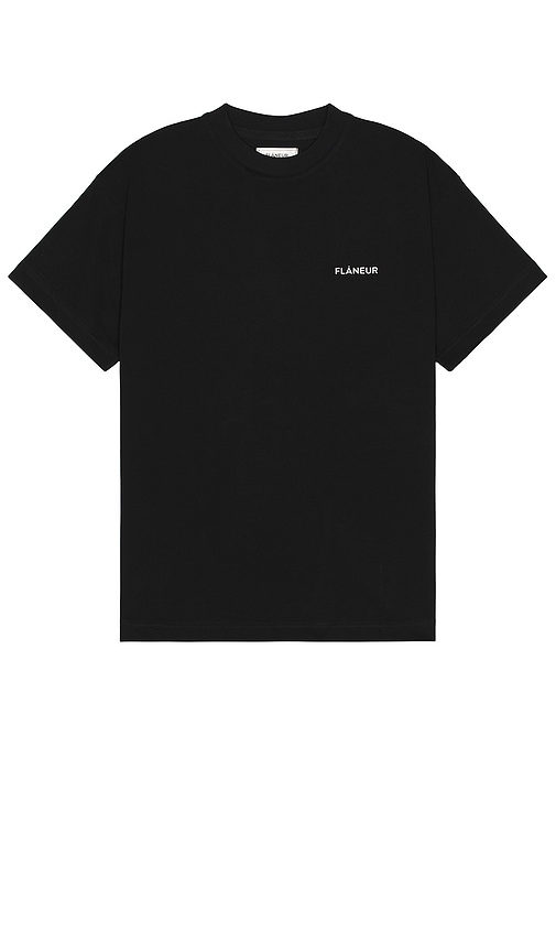 FLANEUR Essential T-shirt in Black | REVOLVE