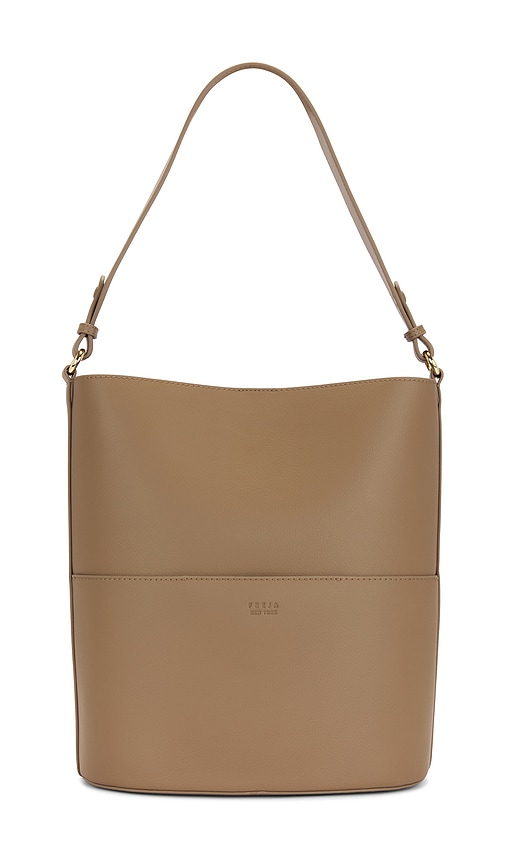 Freja New York Tall Tote in Taupe